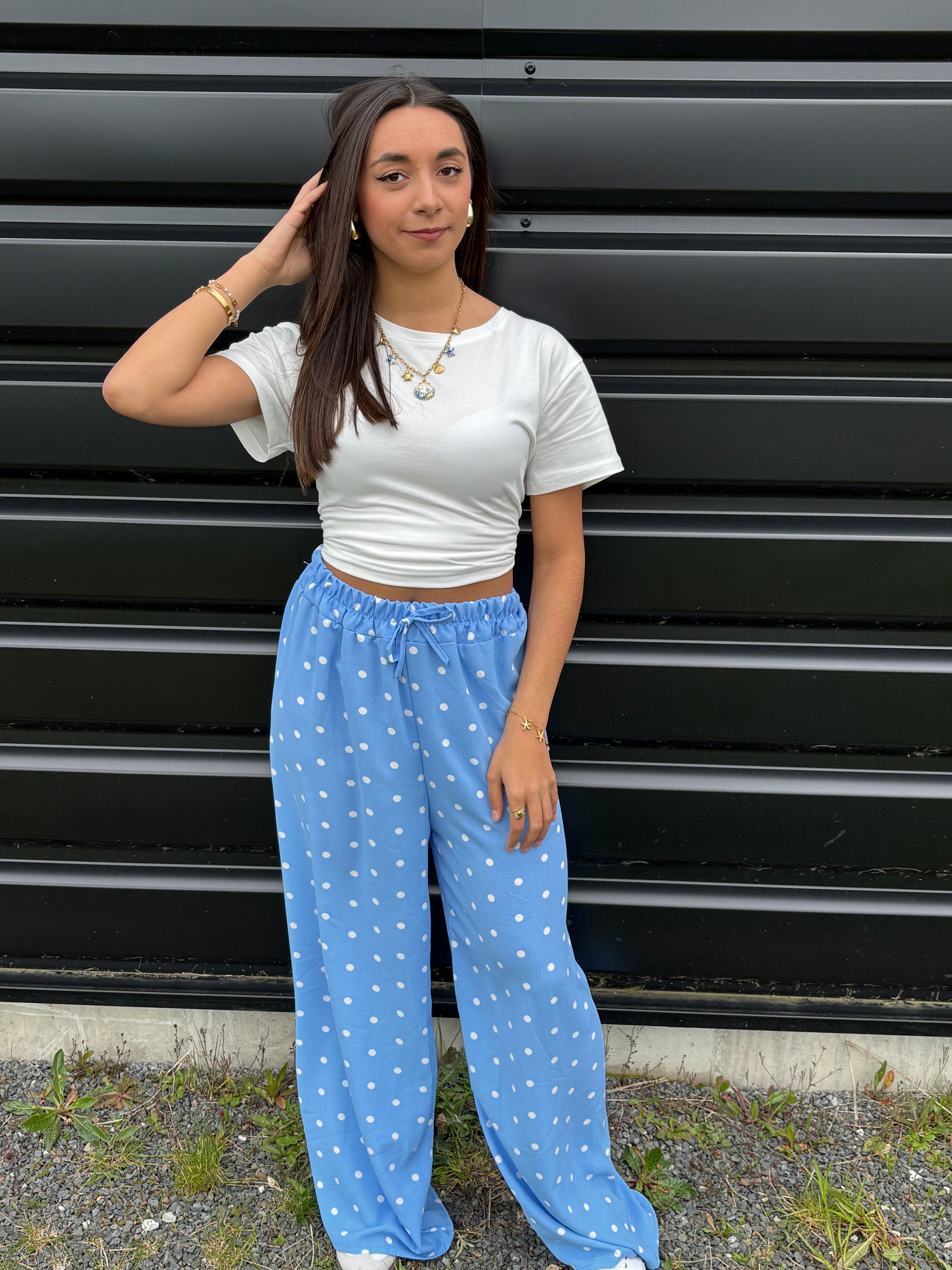 Pantalon pois