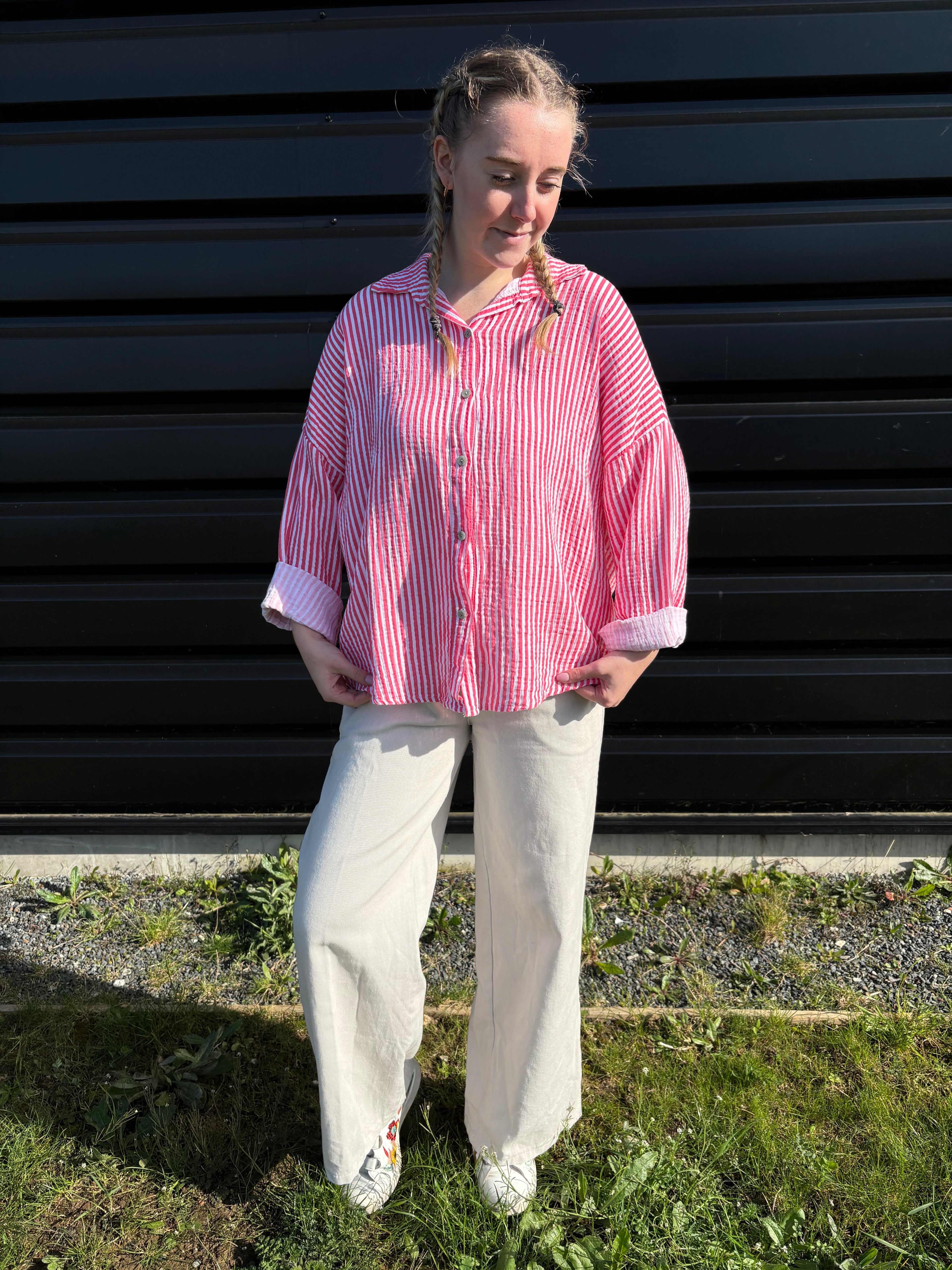 Chemise gaz de coton