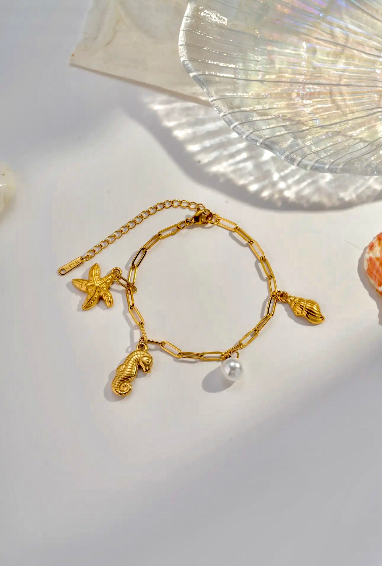 Bracelet breloques marin