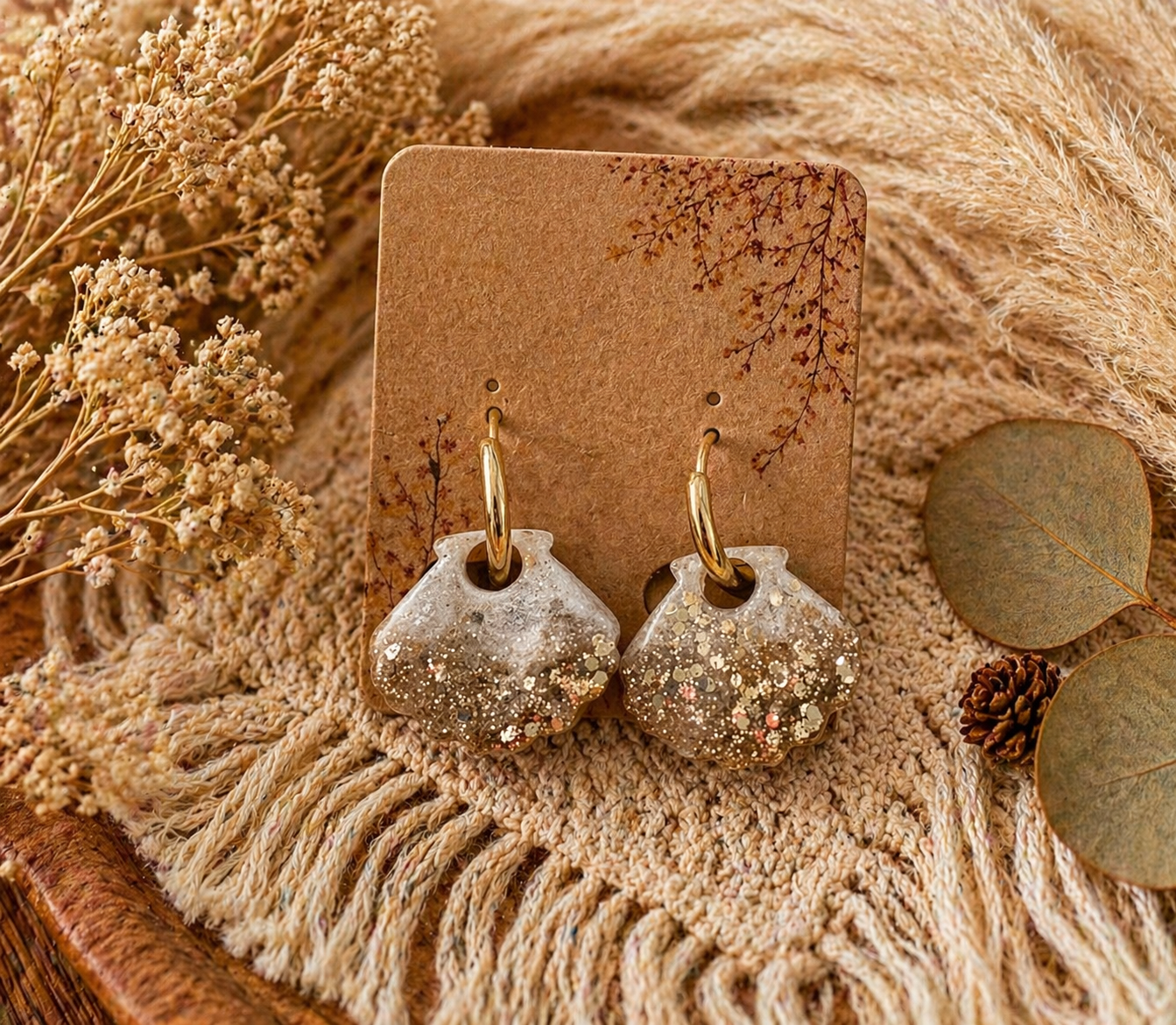 Boucles coquillage