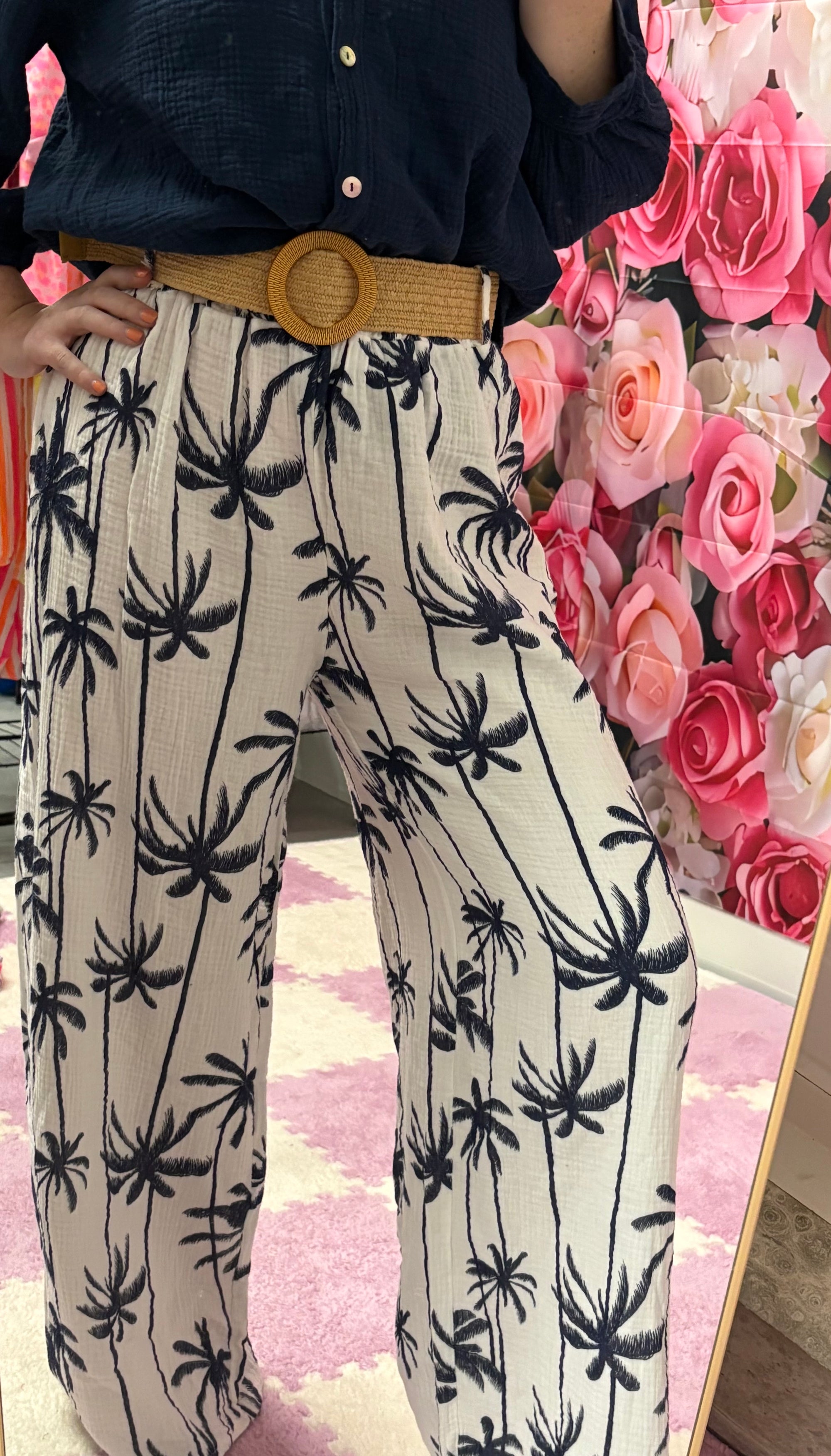 Pantalon palmiers