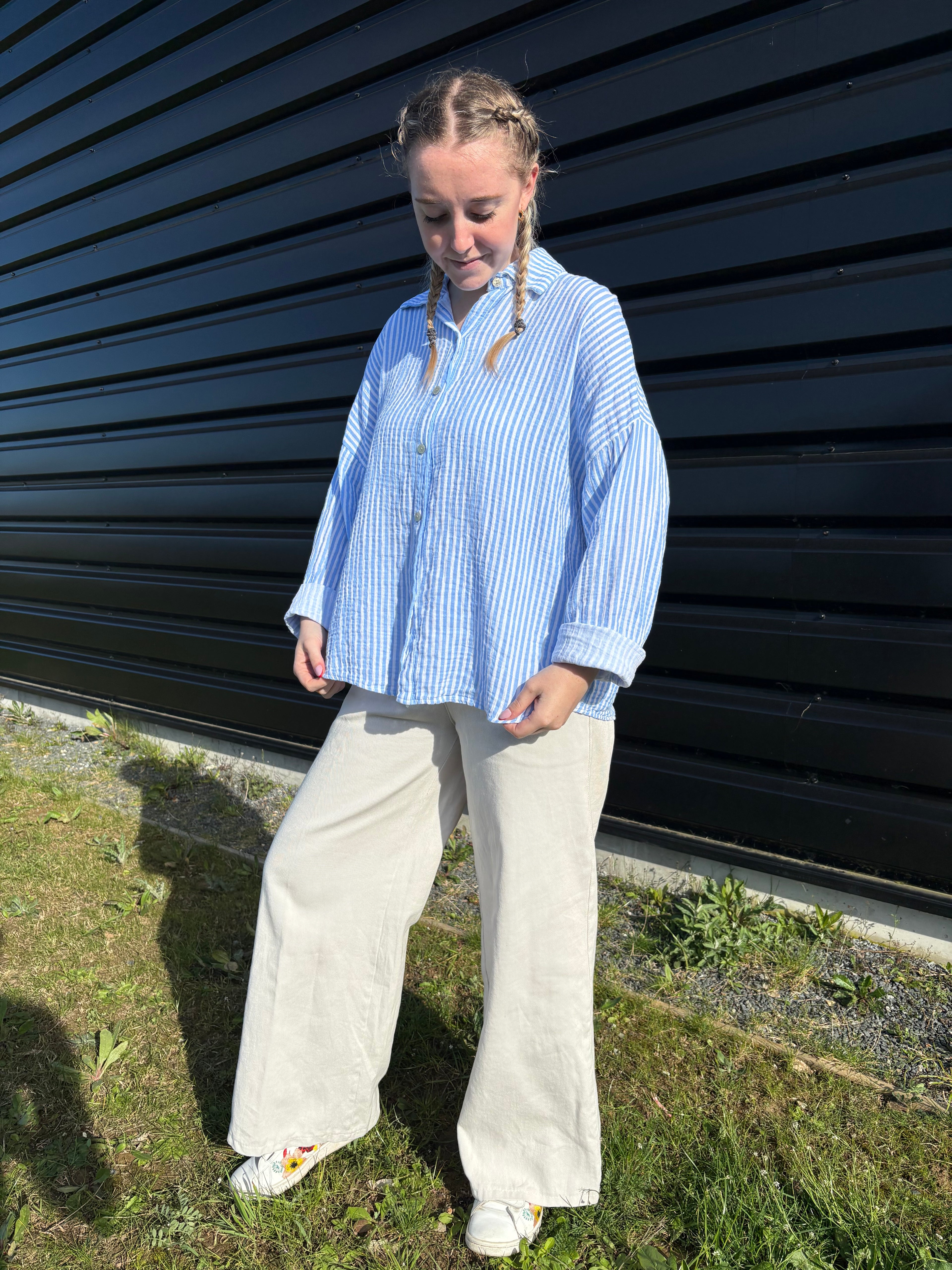 Chemise gaz de coton