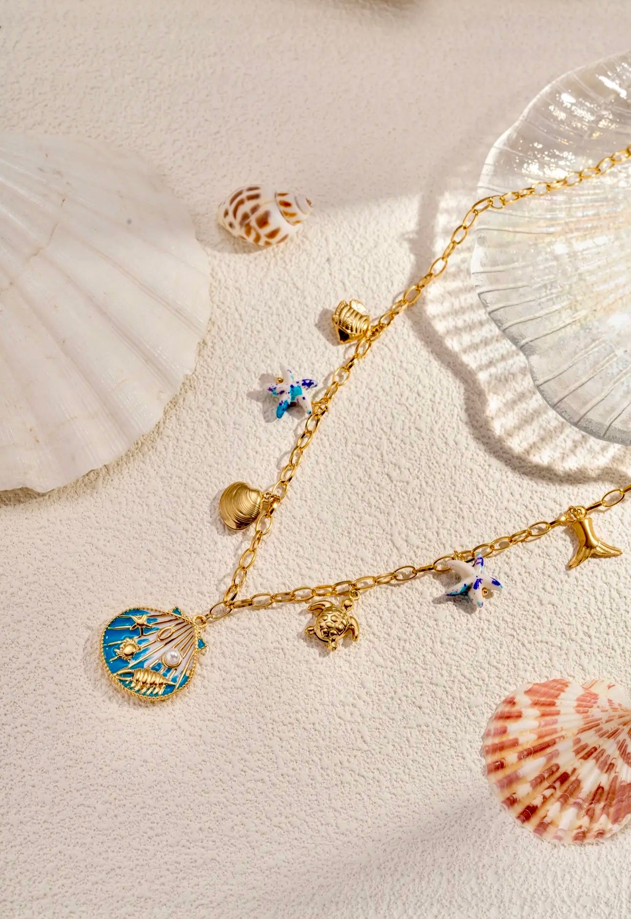 Collier coquillages