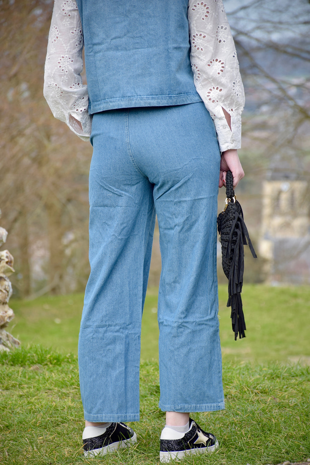 Jeans brodé Auréline