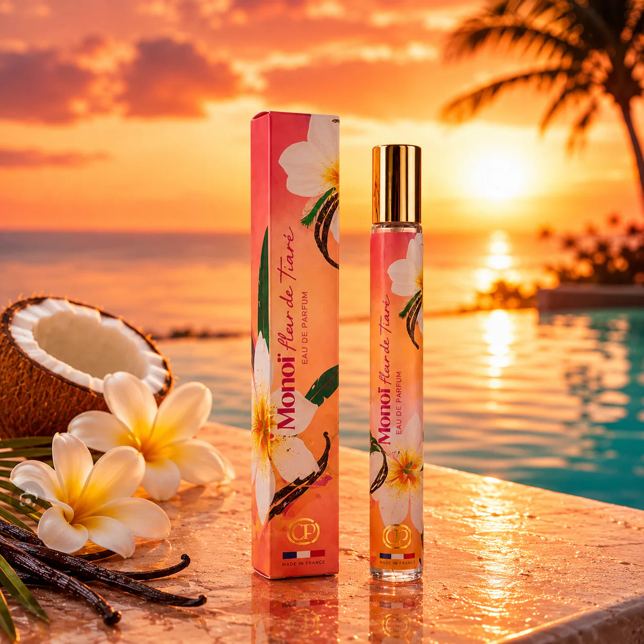 Parfum monoi tiaré
