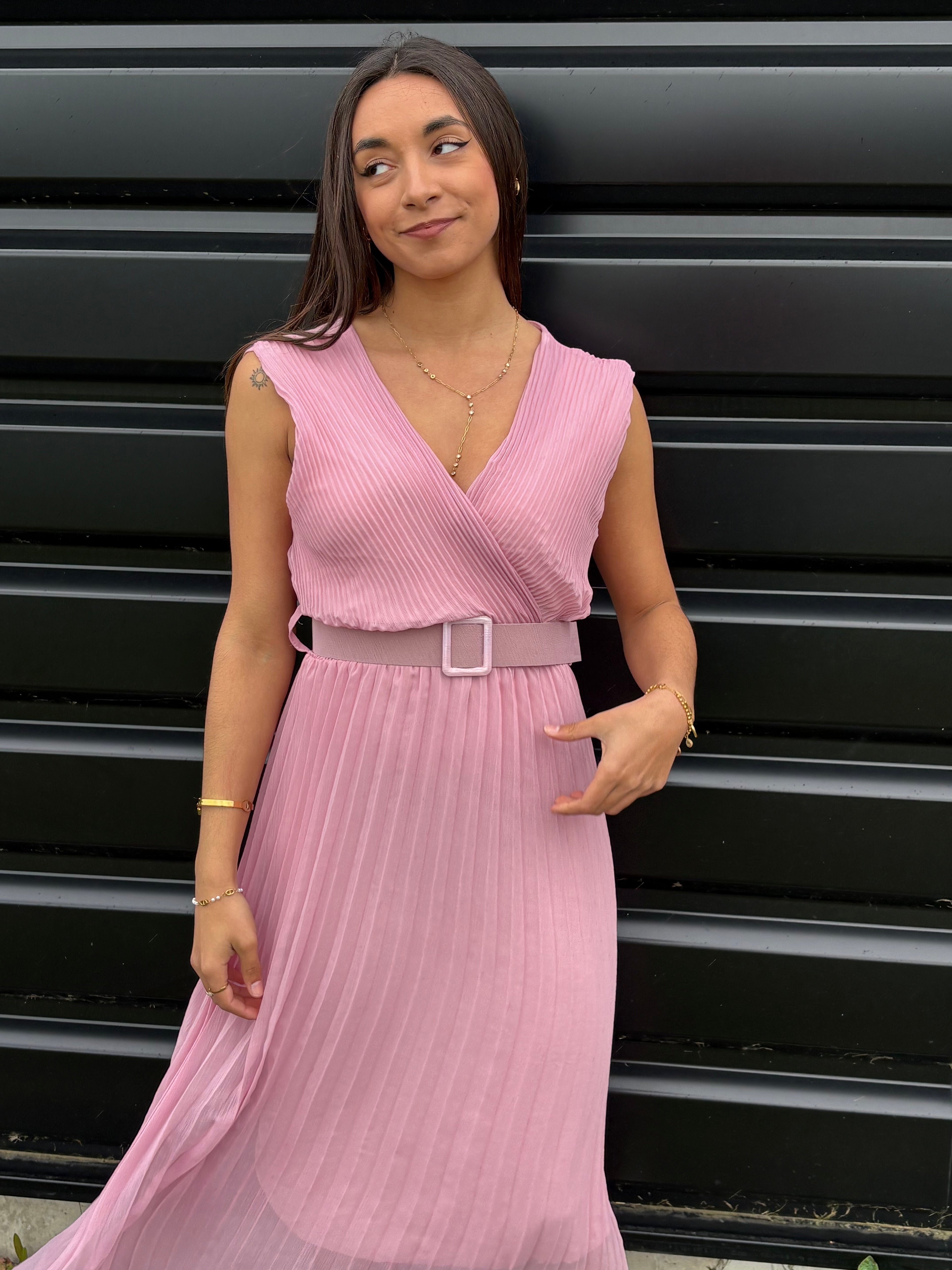 Robe plissé