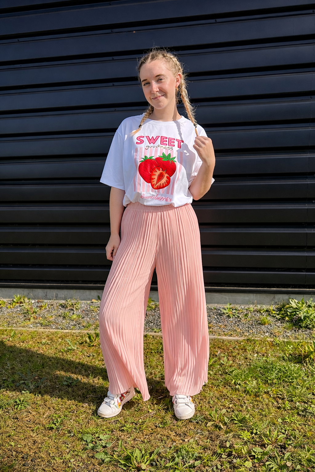 Pantalon plissé