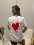 T shirt que du love