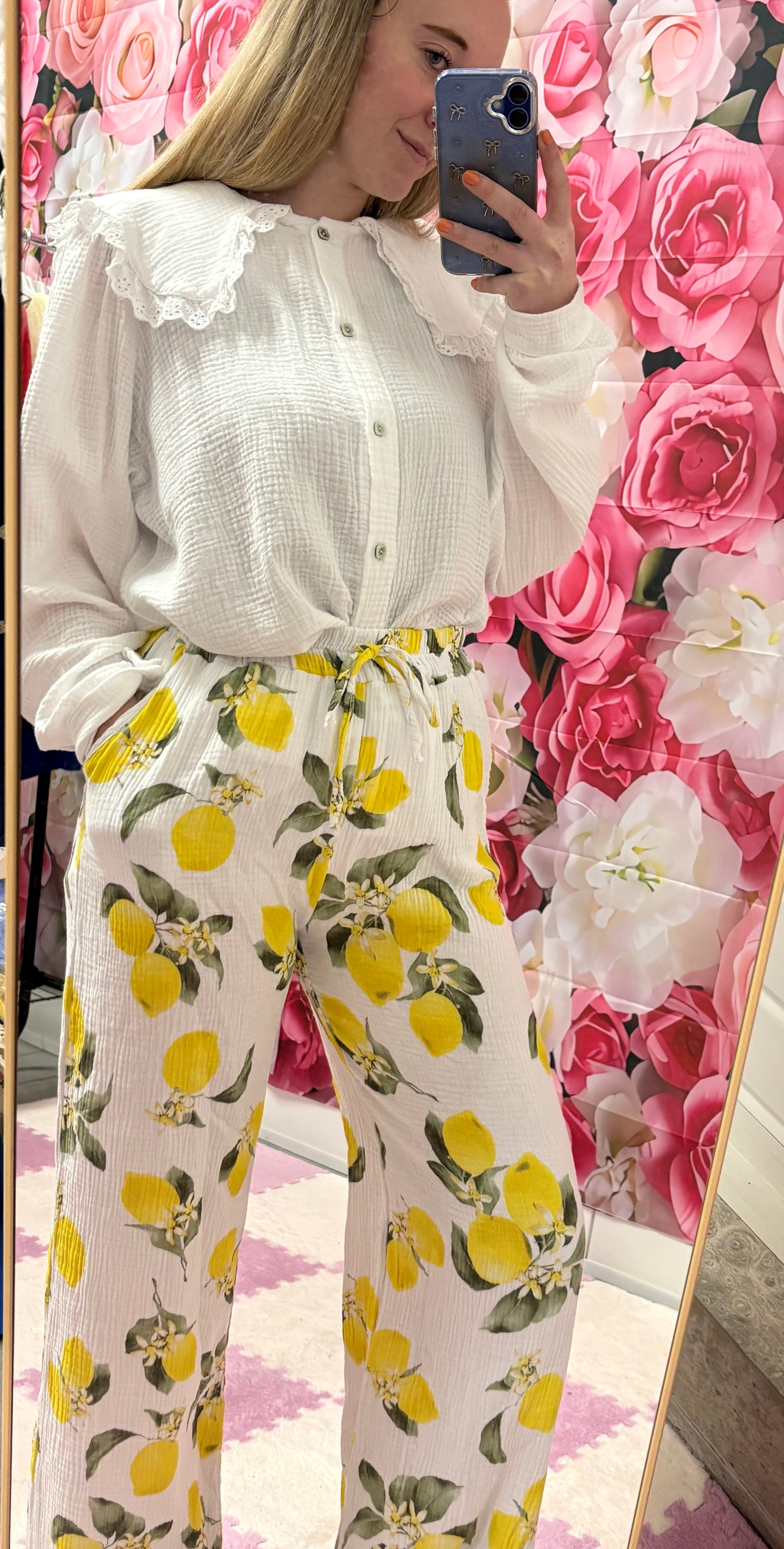 Pantalon citron