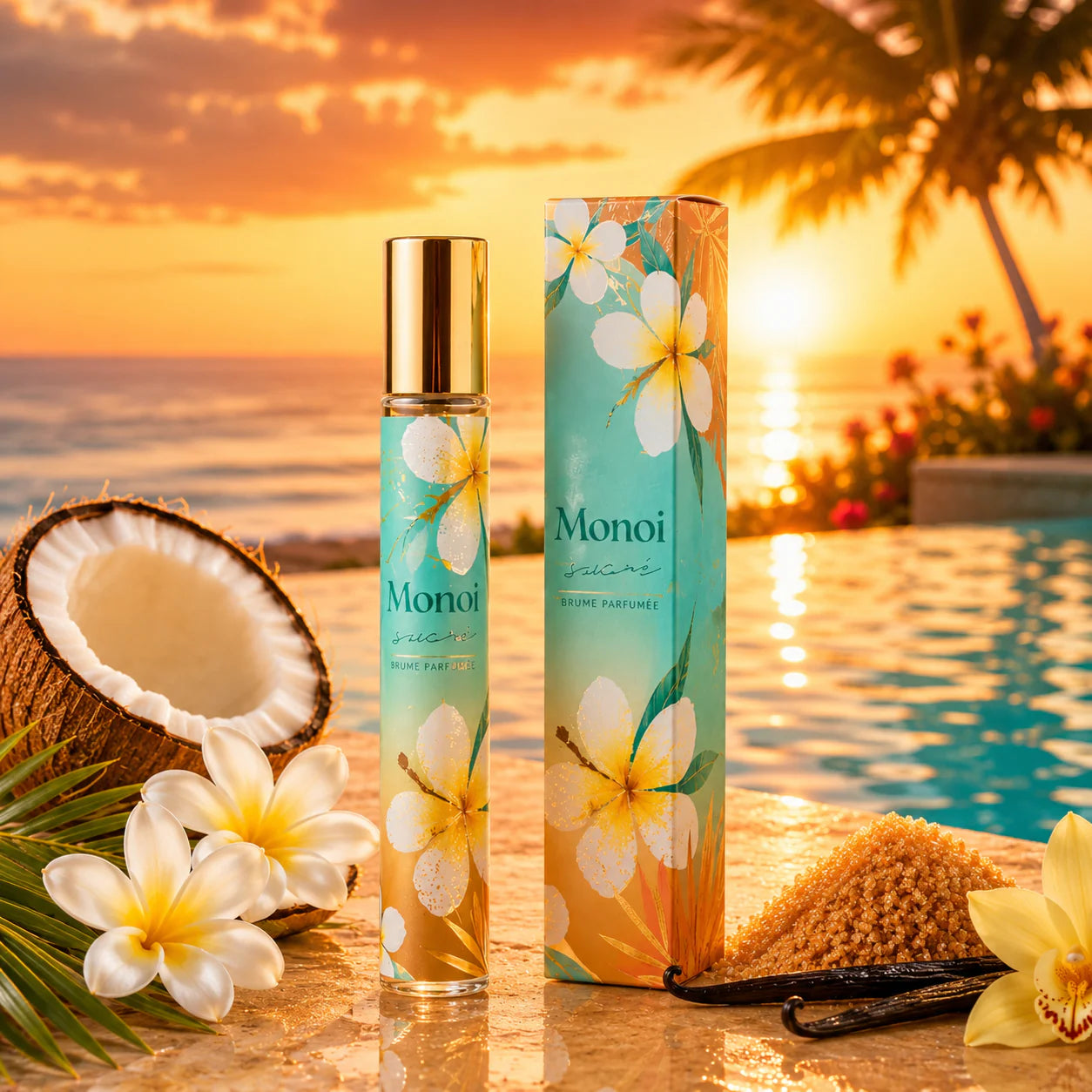 Parfum monoi sucré