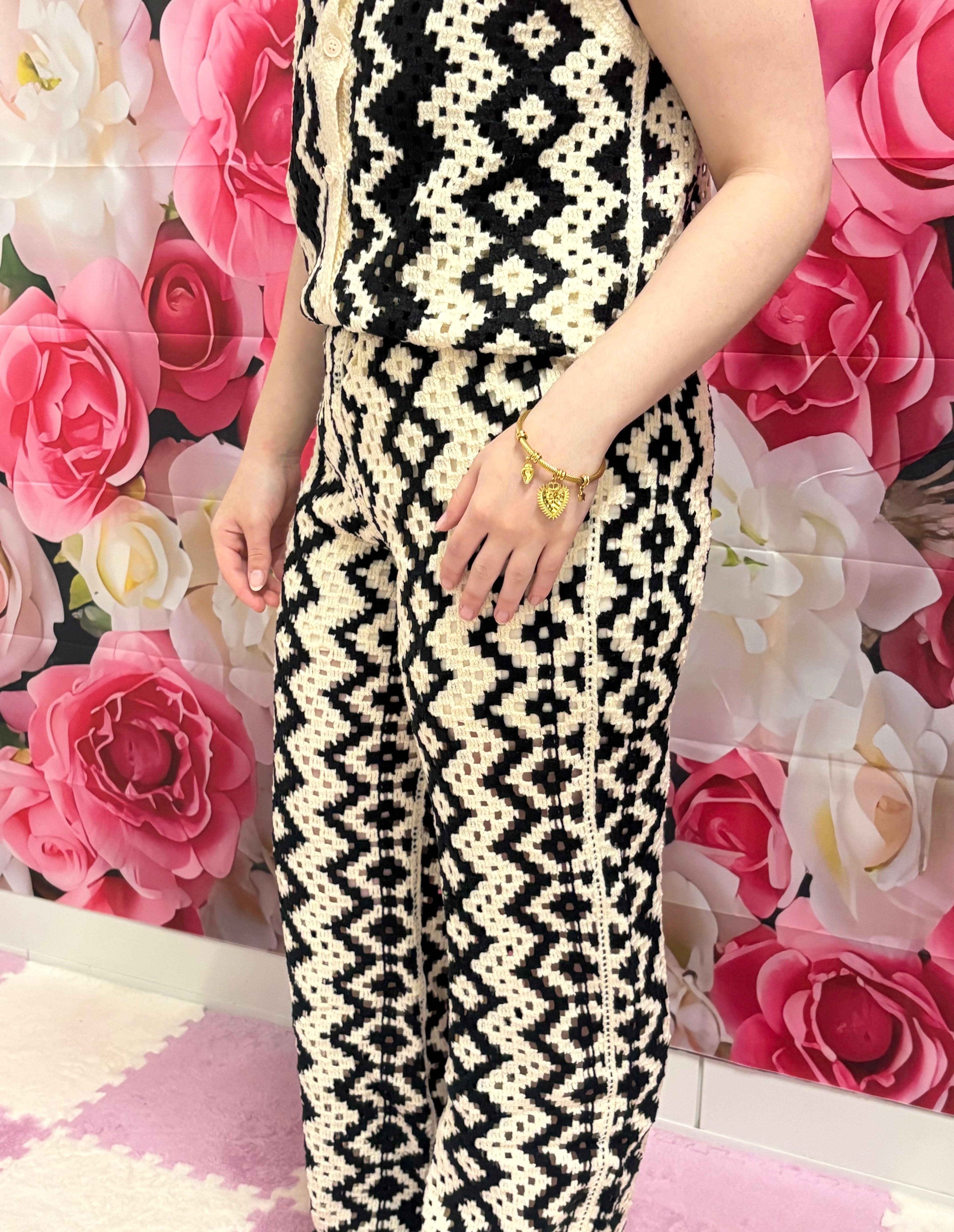 Pantalon crochet
