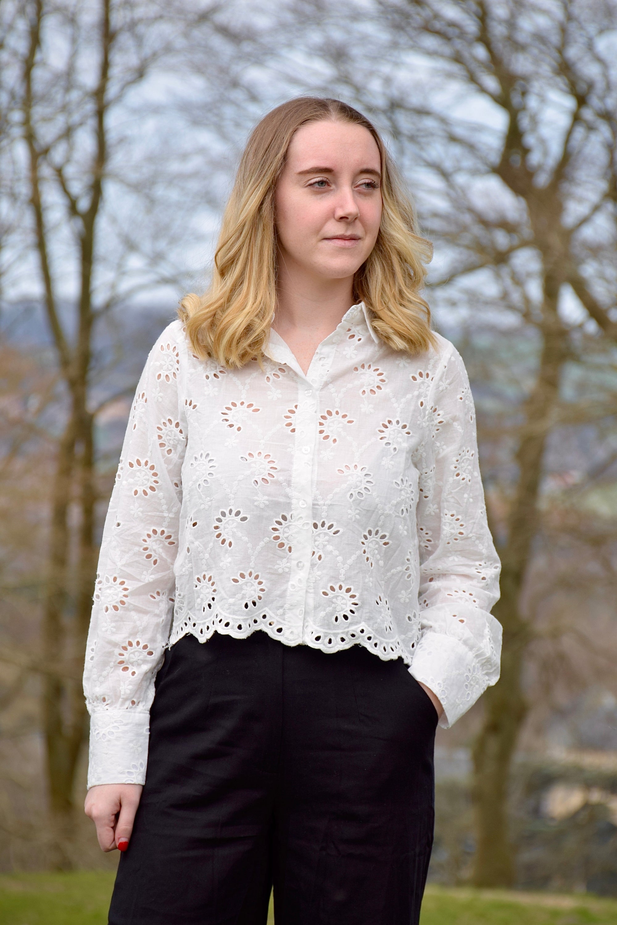 Chemise brodé Victoire