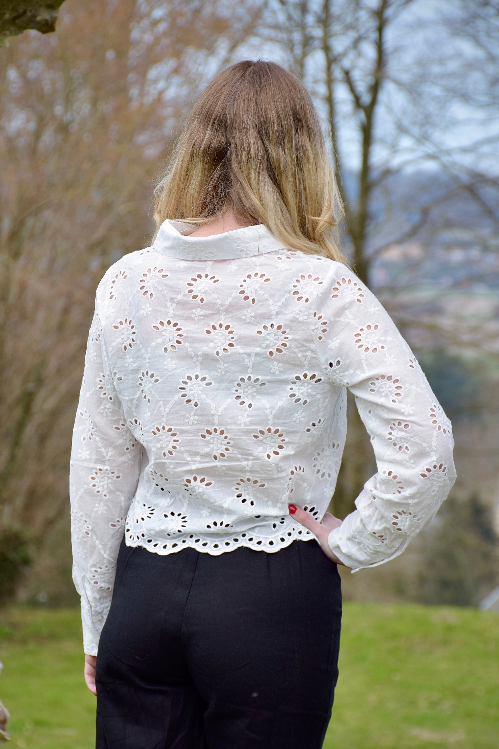 Chemise brodé Victoire