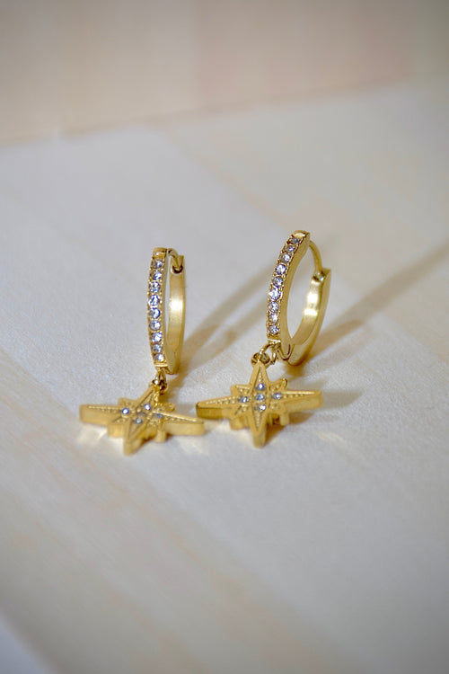 Boucles d'oreilles scintillantes Luviana