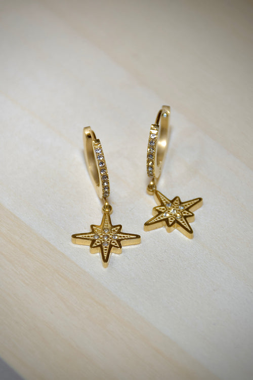 Boucles d'oreilles scintillantes Luviana