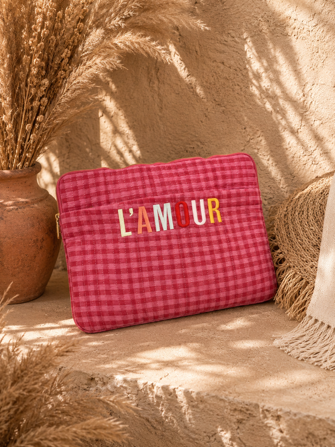 Pochette d’ordinateur Vichy