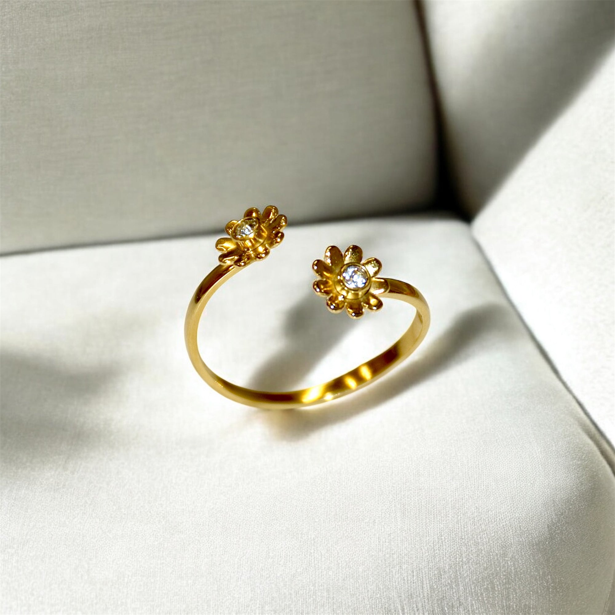Bague fleuri