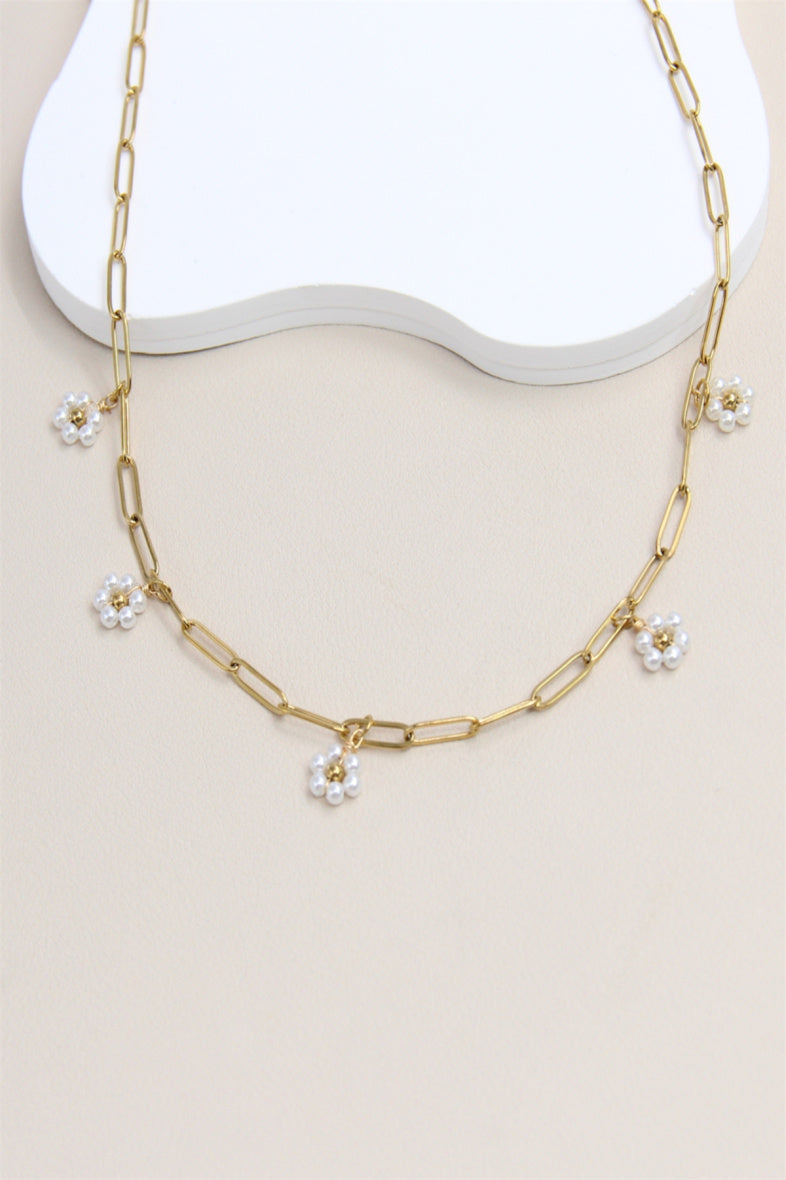 Collier fleur