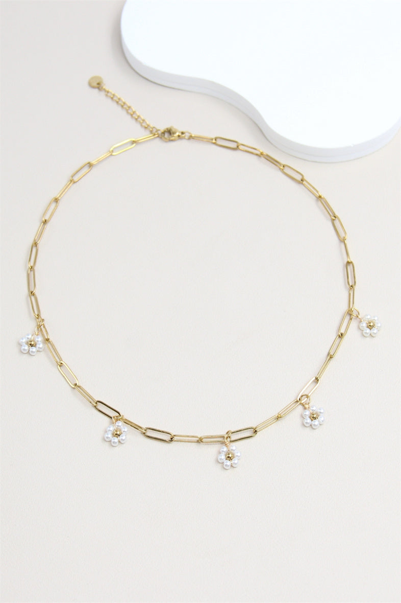 Collier fleur